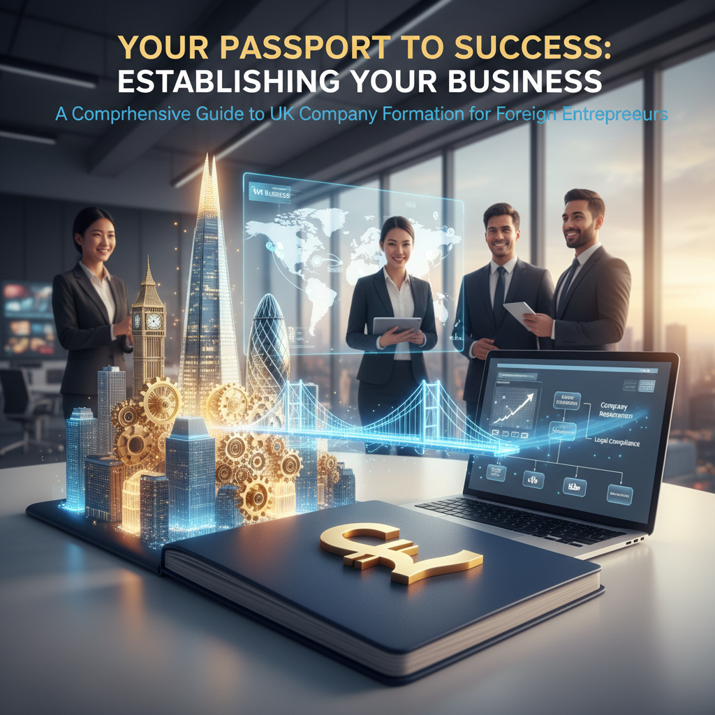 Your Passport to Success: Establishing Your Business: A Comprehensive Guide to UK Company Formation for Foreign Entrepreneurs